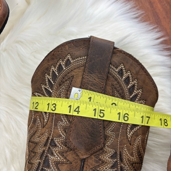 Cuatrero Pull Up Western Cowboy Boots - Picture 15 of 15